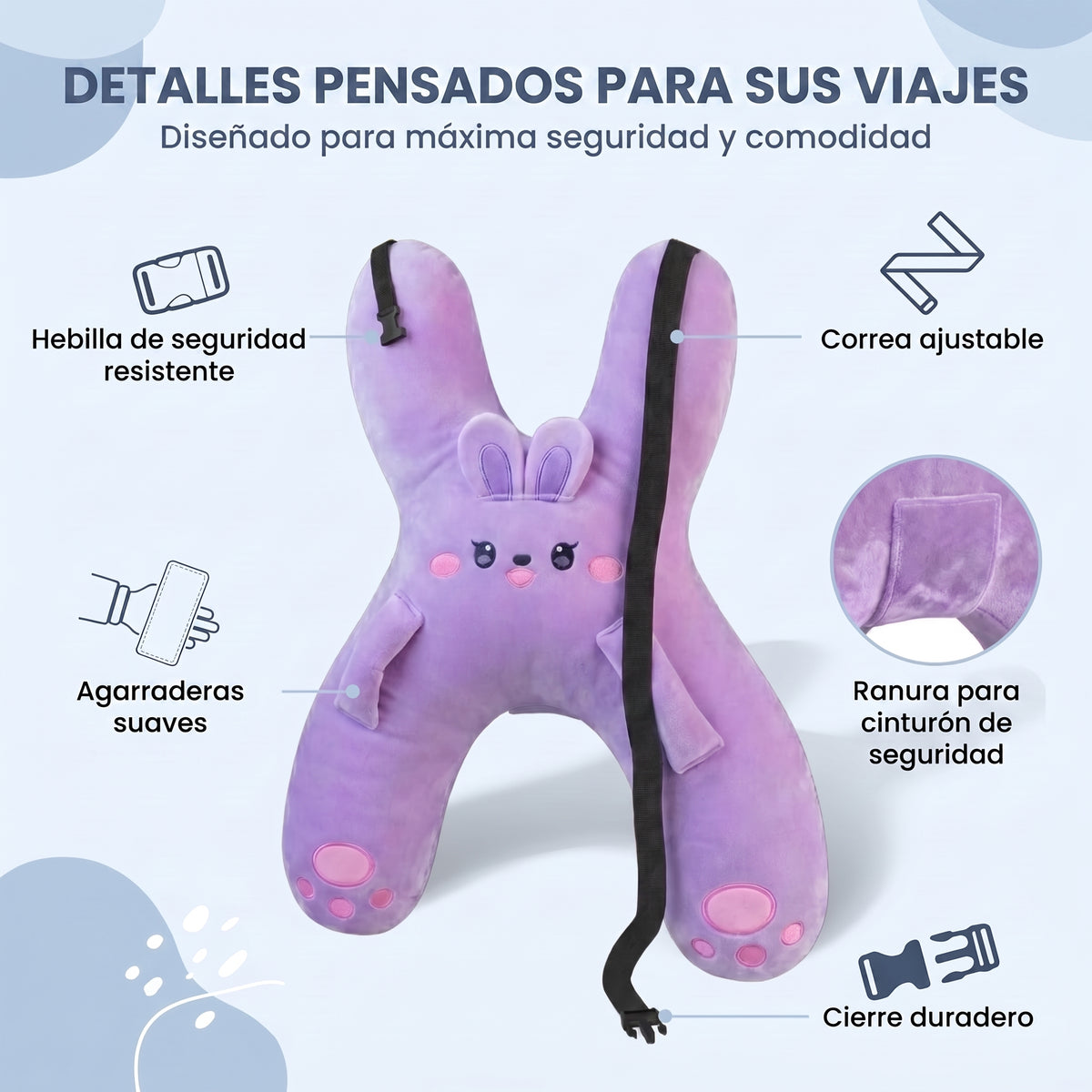 Nubbli™ Peluche Cervical Anticabeceo